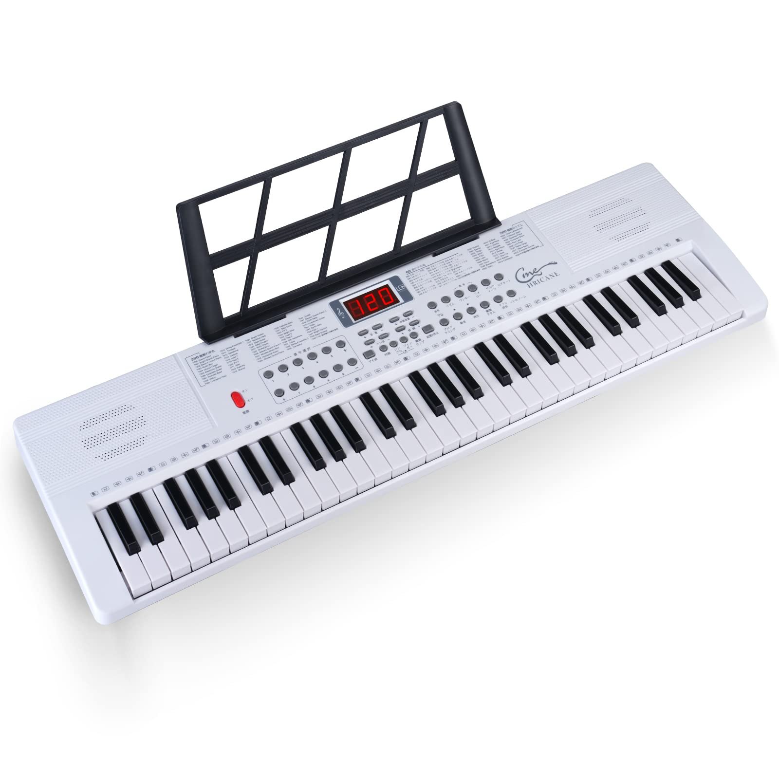 楽天市場】【送料無料】Hricane キーボード ピアノ 電子ピアノ 61鍵盤