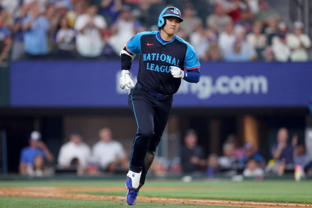 大谷翔平、オールスター戦5-3で敗れるもナ・リーグに3ラン本塁打｜ARAB
