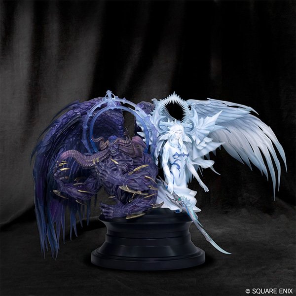 New FFXIV Meister Quality Hydaelyn & Zodiark Figure Includes Emote