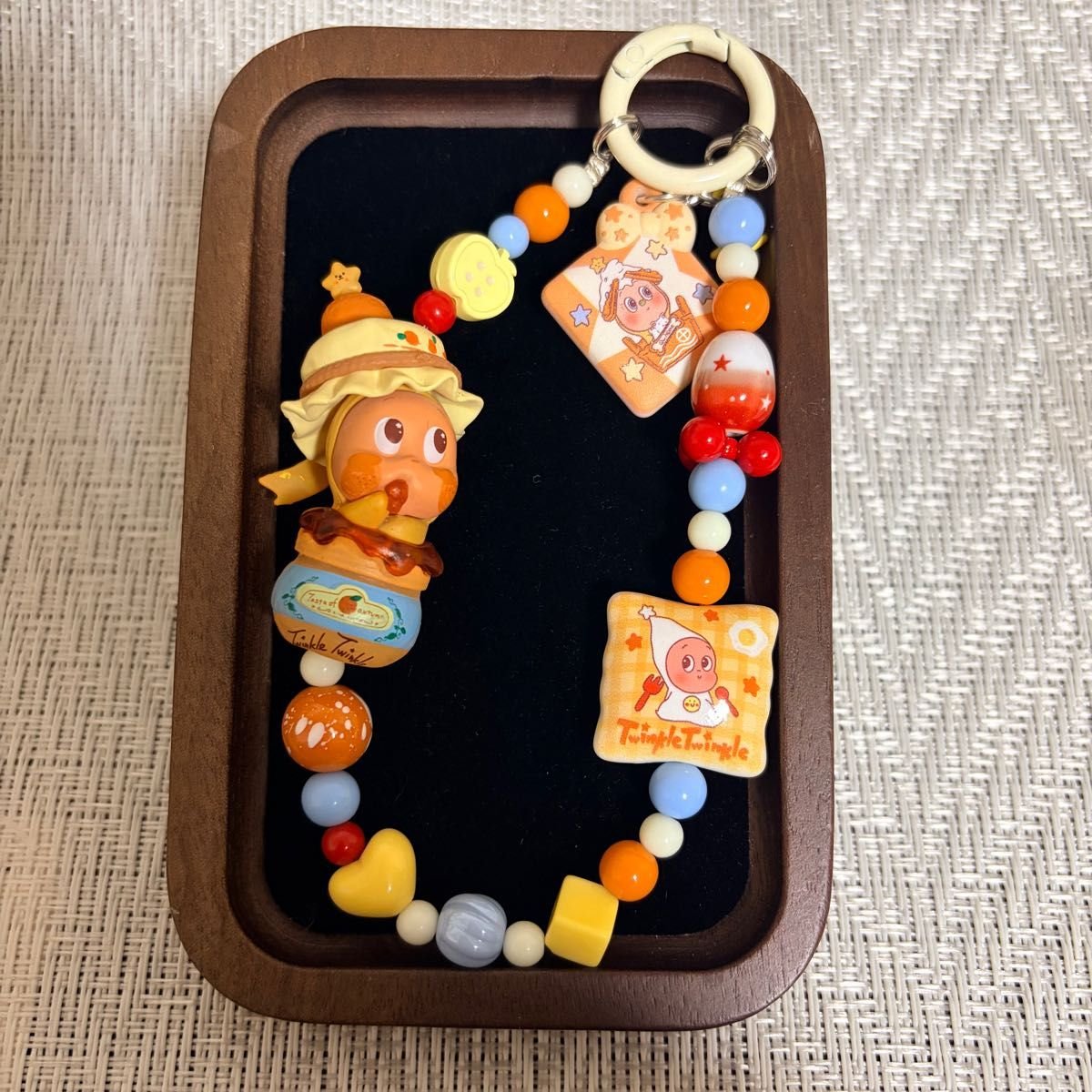Twinkle Twinkle カラフルビーズ じゃらじゃら キーホルダー バッグ