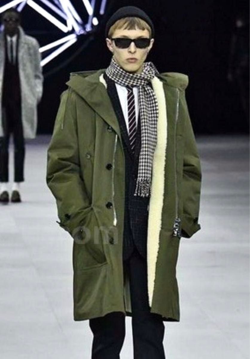 19AW Celine シアリング モッズコート Sサイズ ミリタリーコート