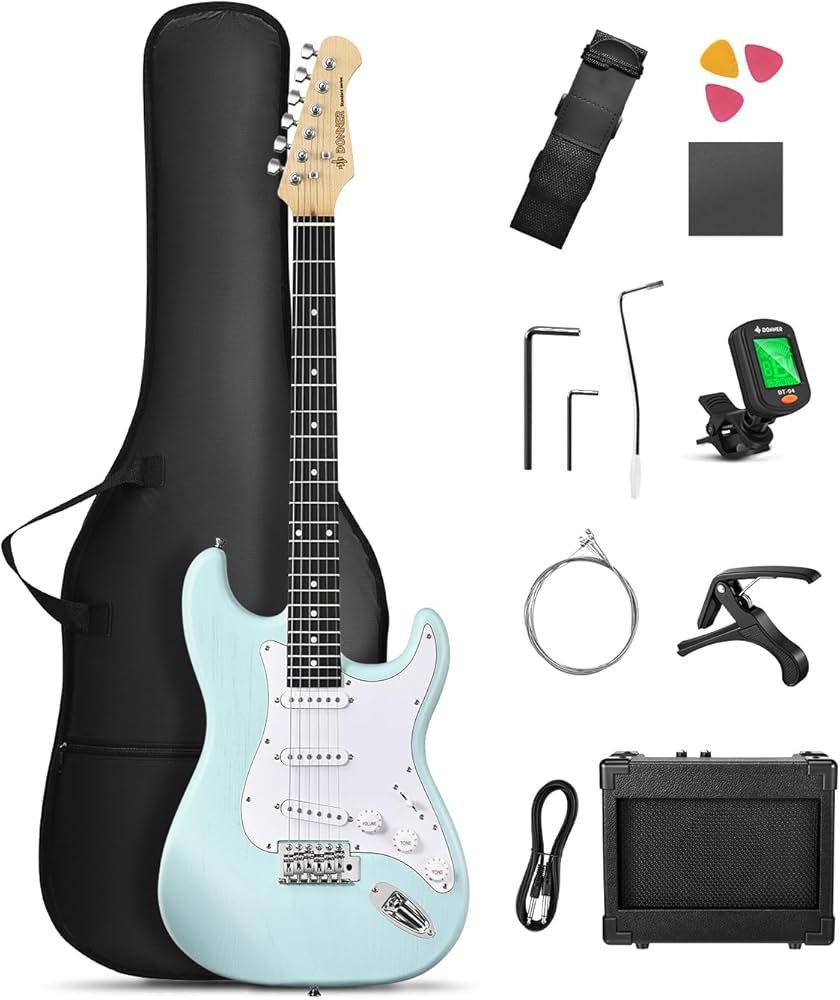 Amazon | Donner エレキギター 初心者セット STタイプ SSSピックアップ