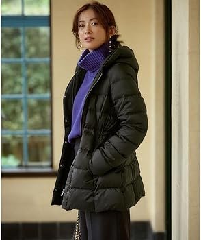 Amazon | [23区] VERY掲載/新色追加 シレータフタ ミドル丈 ダウン