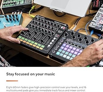 Amazon.co.jp: NOVATION ノベーション MIDIコントローラー