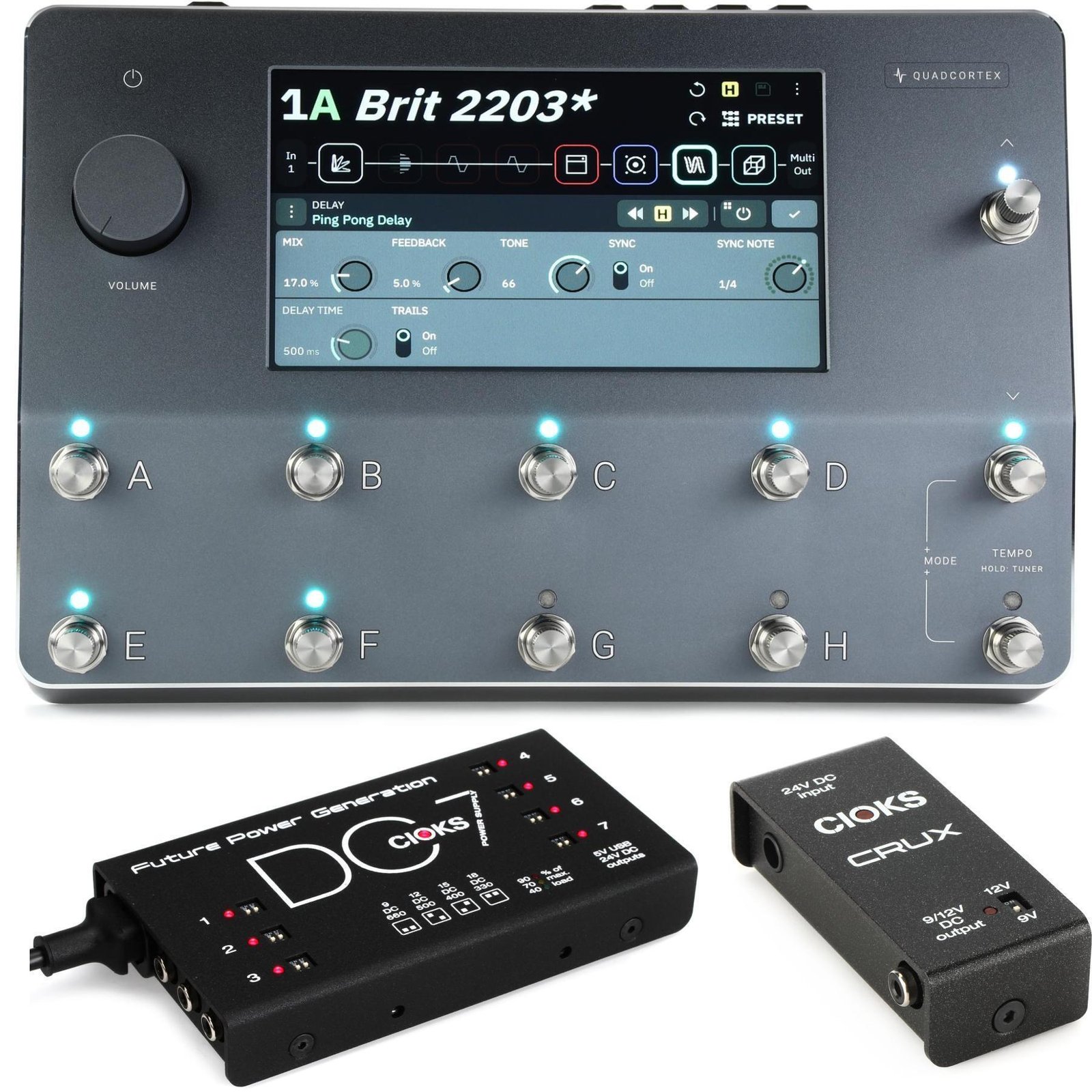 Neural DSP Quad Cortex Quad-Core Digital Effects Modeler/Profiling