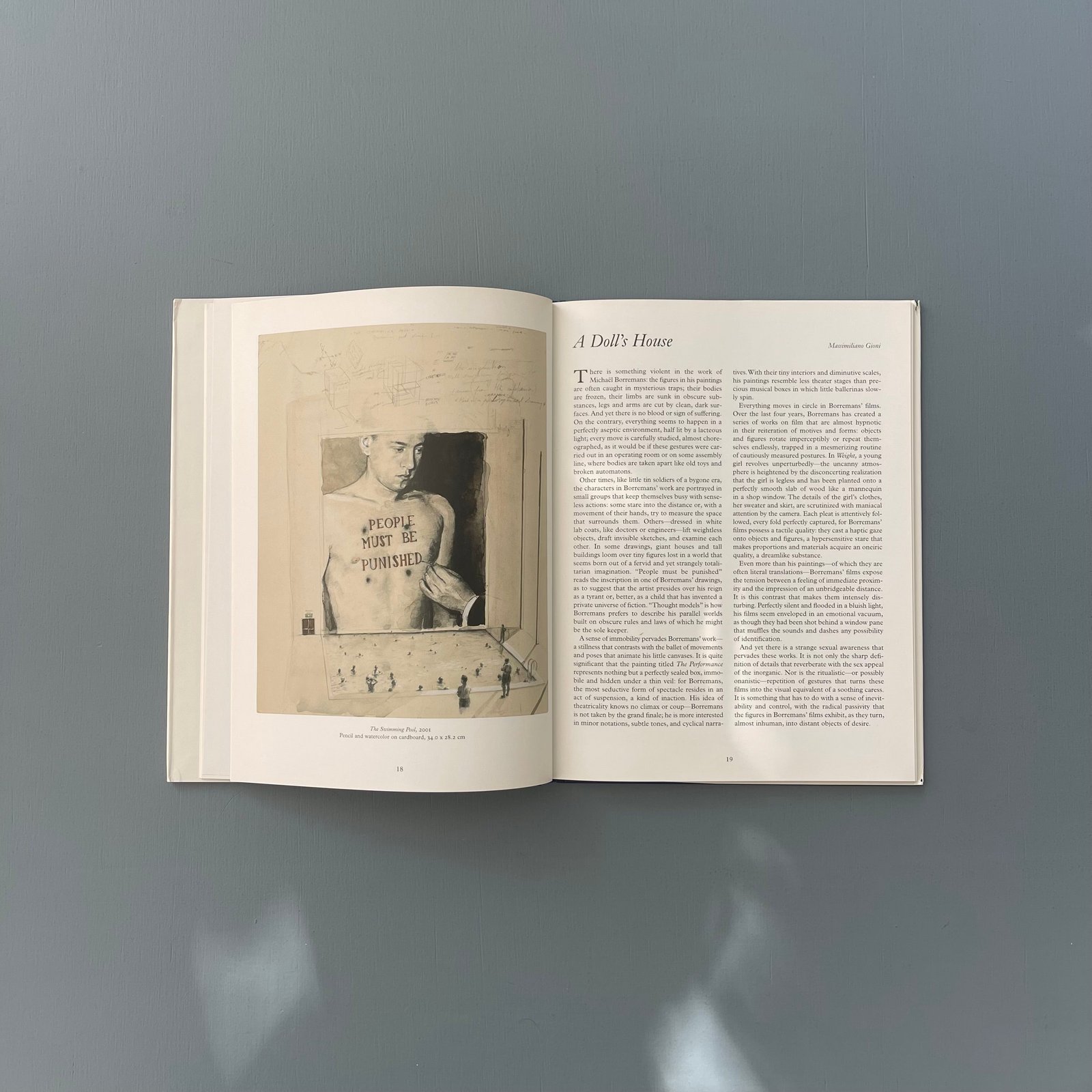 Michaël Borremans - Weight - Hatje Cantz 2002 - Saint-Martin Bookshop