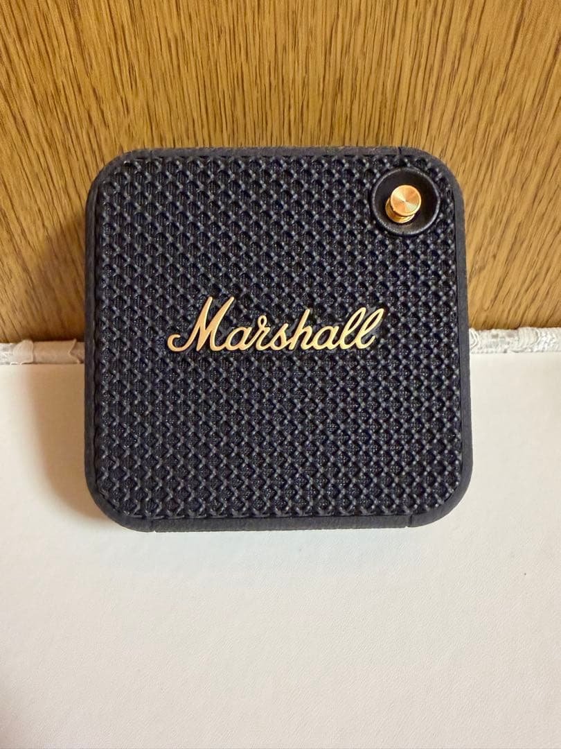 Marshall ワイヤレススピーカー Willen ブラック　ケース付き