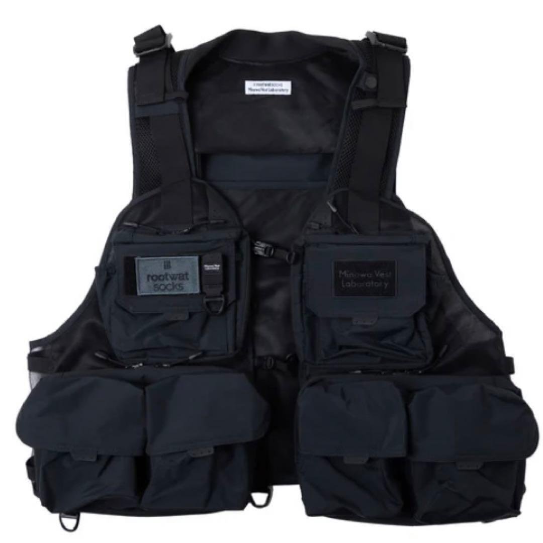 Minowa Vest Lavoratory, rootwatsocks ベスト Minowa Vest Lavoratory × rootwatsocks / 限定コラボレーションベスト