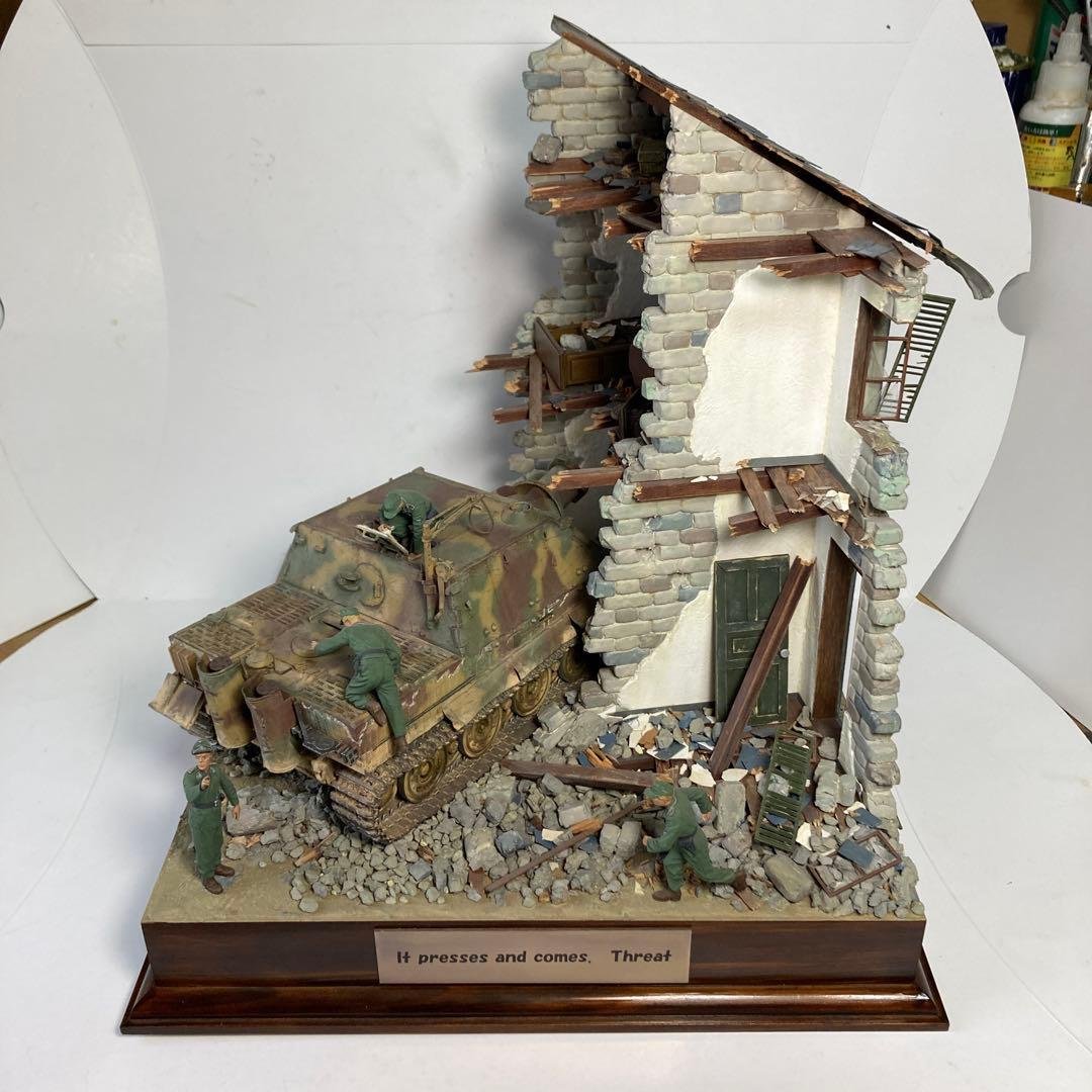 戦場ディオラマ模型完成品1/35 1/35 東部戦線ジオラマ : r/modelmakers