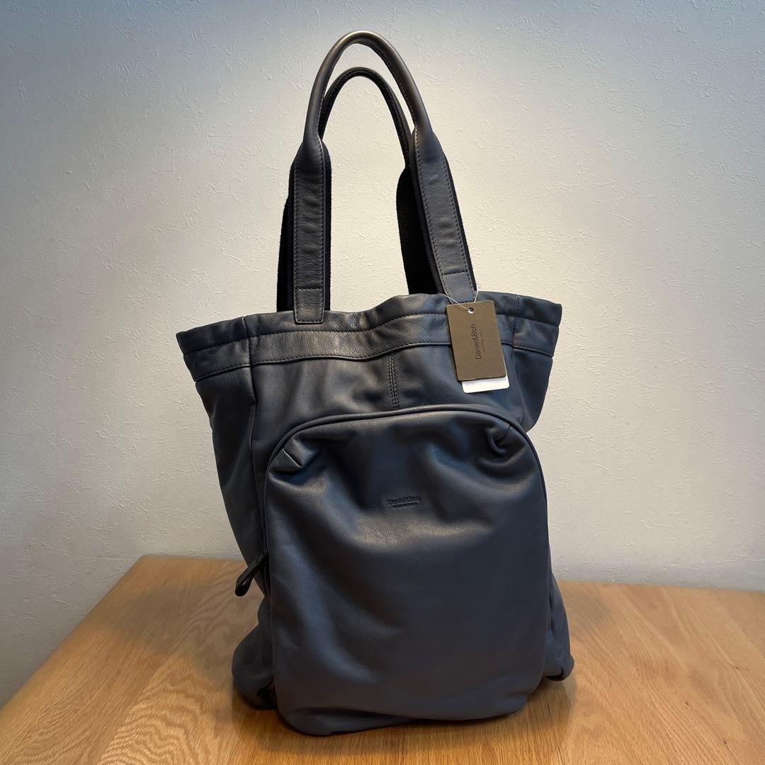 【タグ付未使用・キズ有】Daniel&Bob ネイビートートバッグ スプーニャ Daniel & Bob（ダニエル アンド ボブ） ダニエル＆ボブ バッグ / PASSO