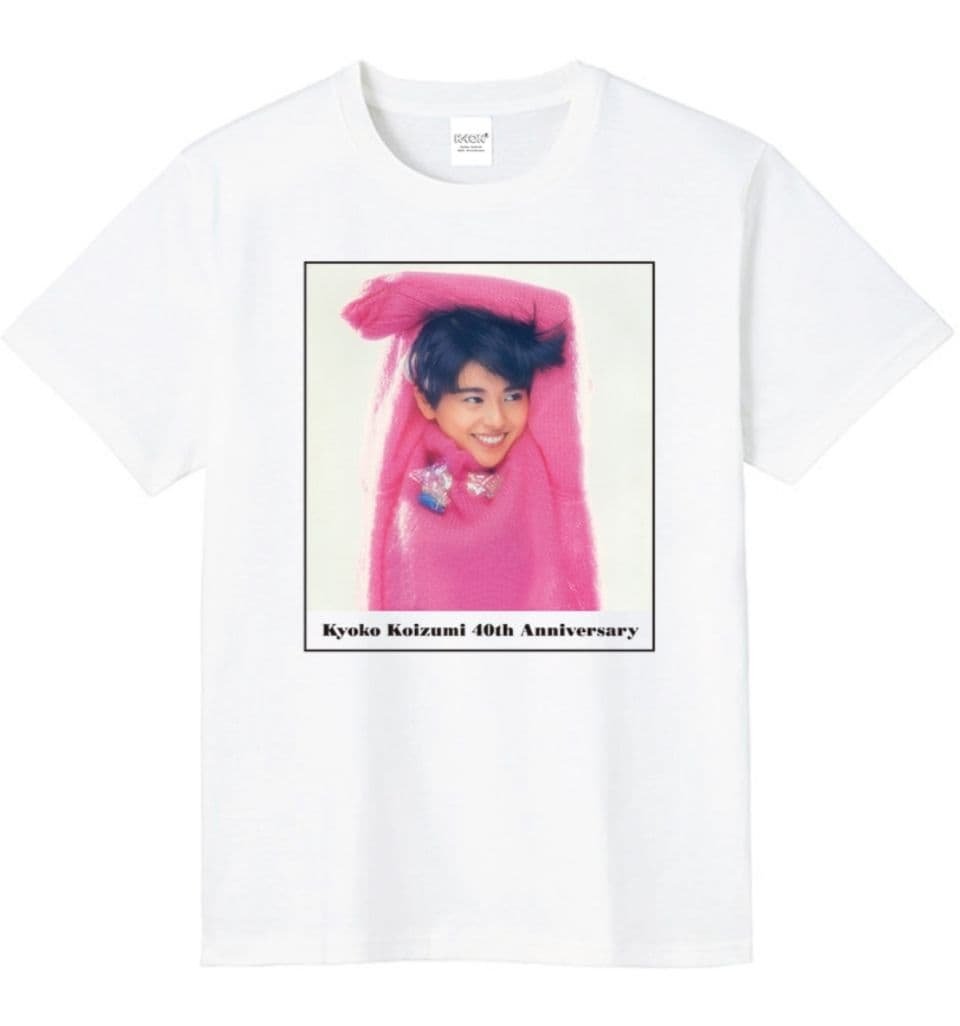 小泉今日子 40th アニバーサリーTシャツ IDOL ver. M 新品未開封 小泉今日子 40th アニバーサリーTシャツ IDOL ver. M 新品未開封