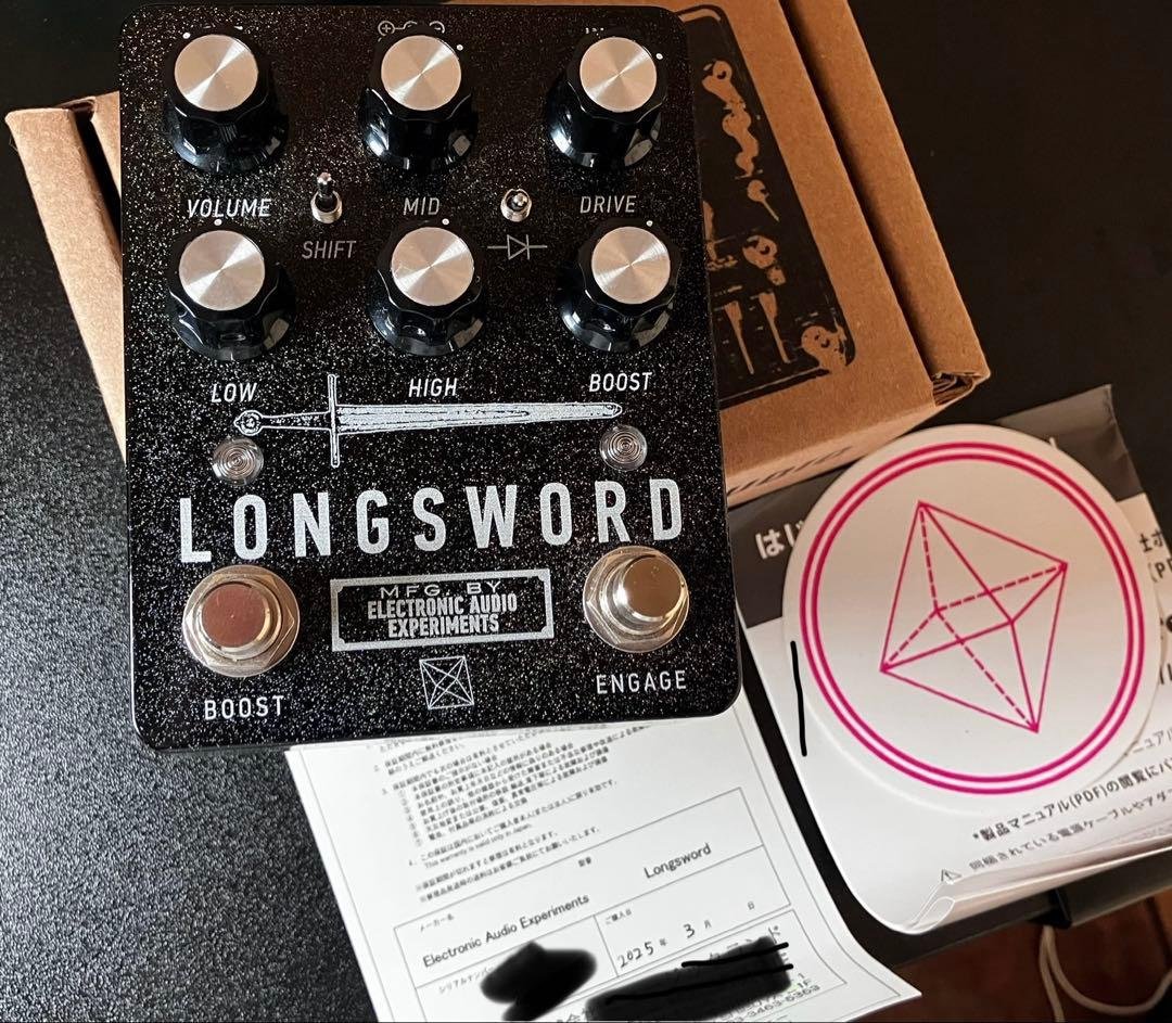 ギター ELECTRONIC AUDIO EXPERIMENTS Longsword Electronic Audio Experiments – Longsword – Pedal Markt