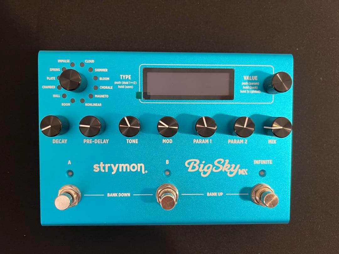Strymon BigSky MX ギターエフェクター　美品　1/5まで値下げ strymon Bigsky MX【Multi Reverb】（ストライモン）リバーブ ｜イケベ