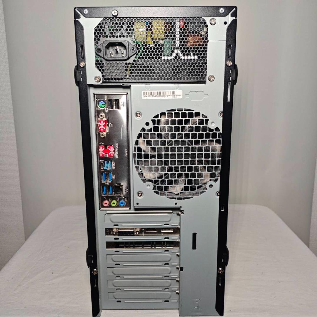 ゲーミングPC/Ryzen7/500GB/GTX1660Super/オフィス