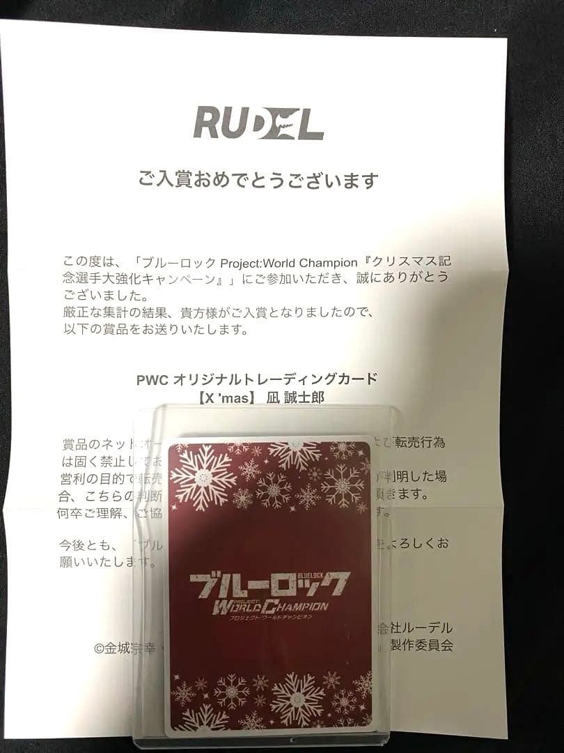 3点セット】ブルーロックPWC アクスタ+トレカ 凪玲央 帝襟アンリ
