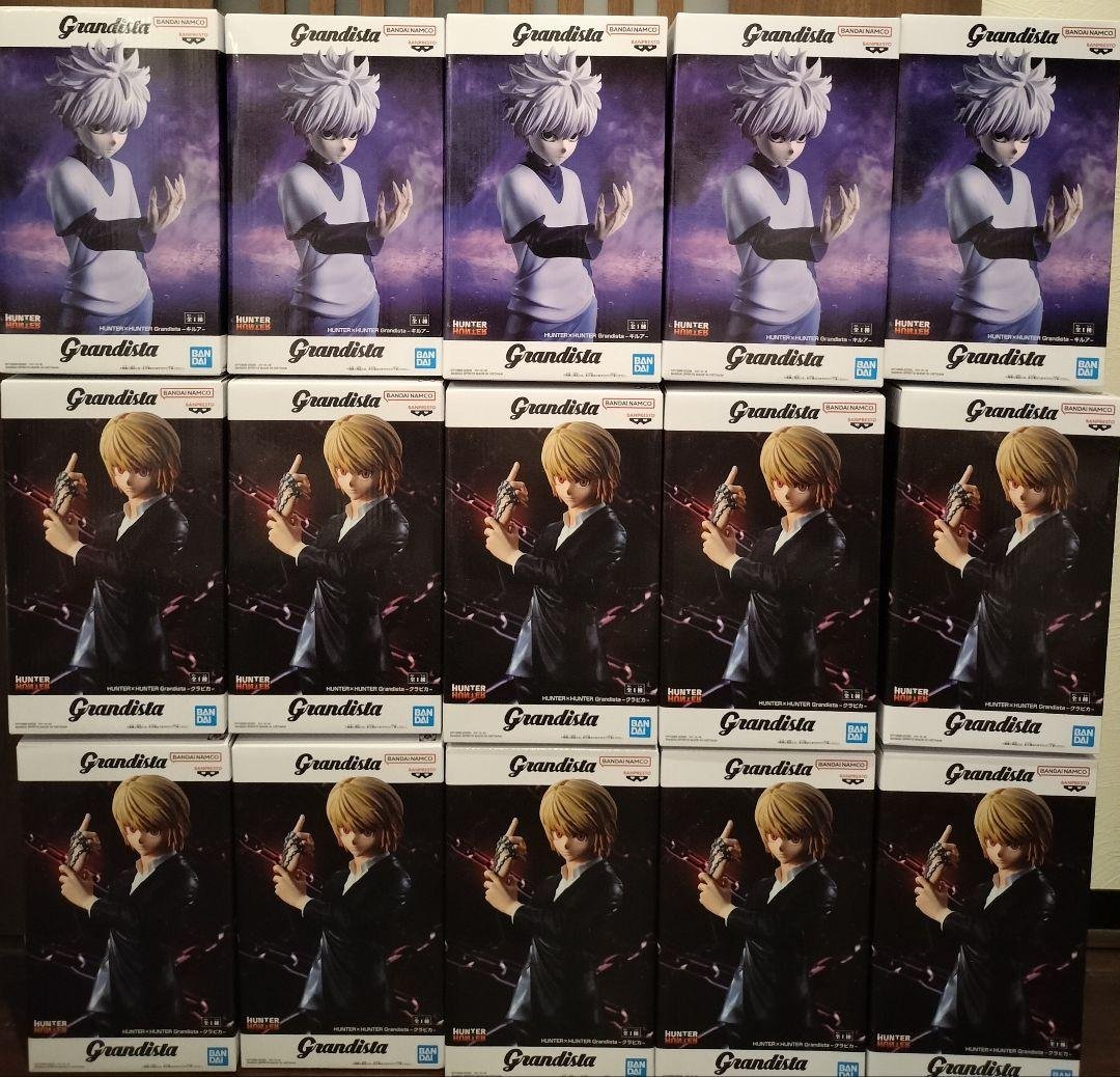 HUNTER × HUNTERキルア クラピカGrandista 15体セット HUNTER×HUNTER Grandista キルア クラピカ 2個セット - メルカリ