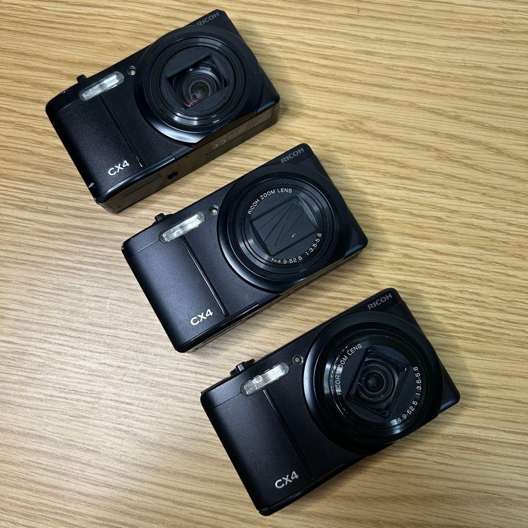 【ジャンク】 RICOH CX4 3台 まとめ売り コンパクトデジタルカメラ Yahoo!オークション -「ricoh cx4」の落札相場・落札価格