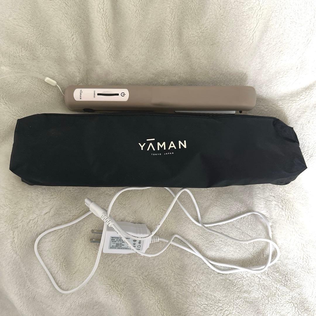 新品未使用 YA-MAN ヤーマン シャインプロ グレージュ 超音波アイロン YA‐MAN（ヤーマン） ヘアケア 超音波 アイロン シャインプロ 公式
