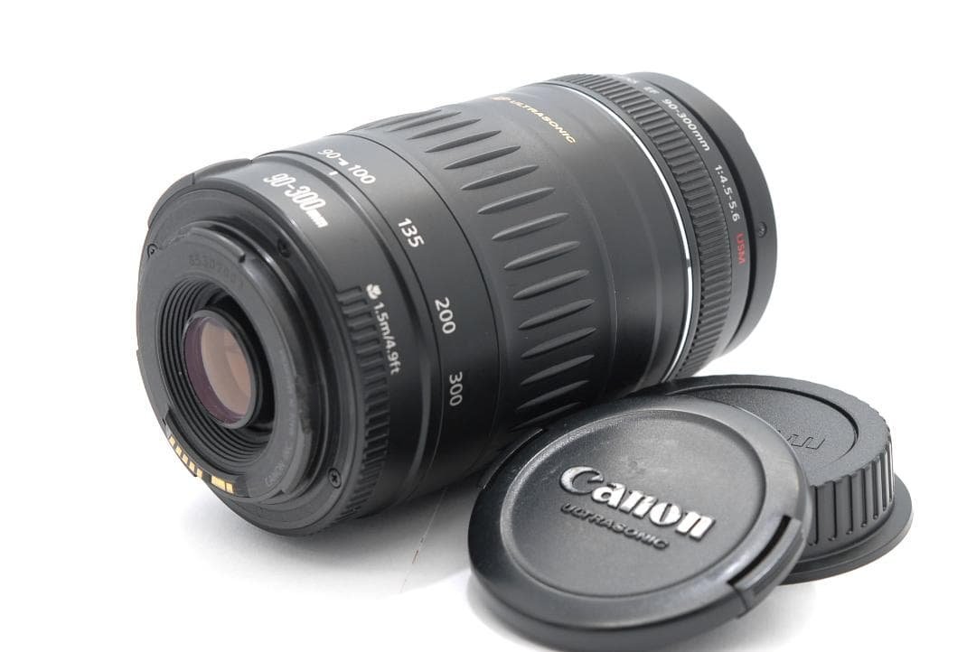 Canon EF 90-300mm USM 望遠レンズ 動作良好