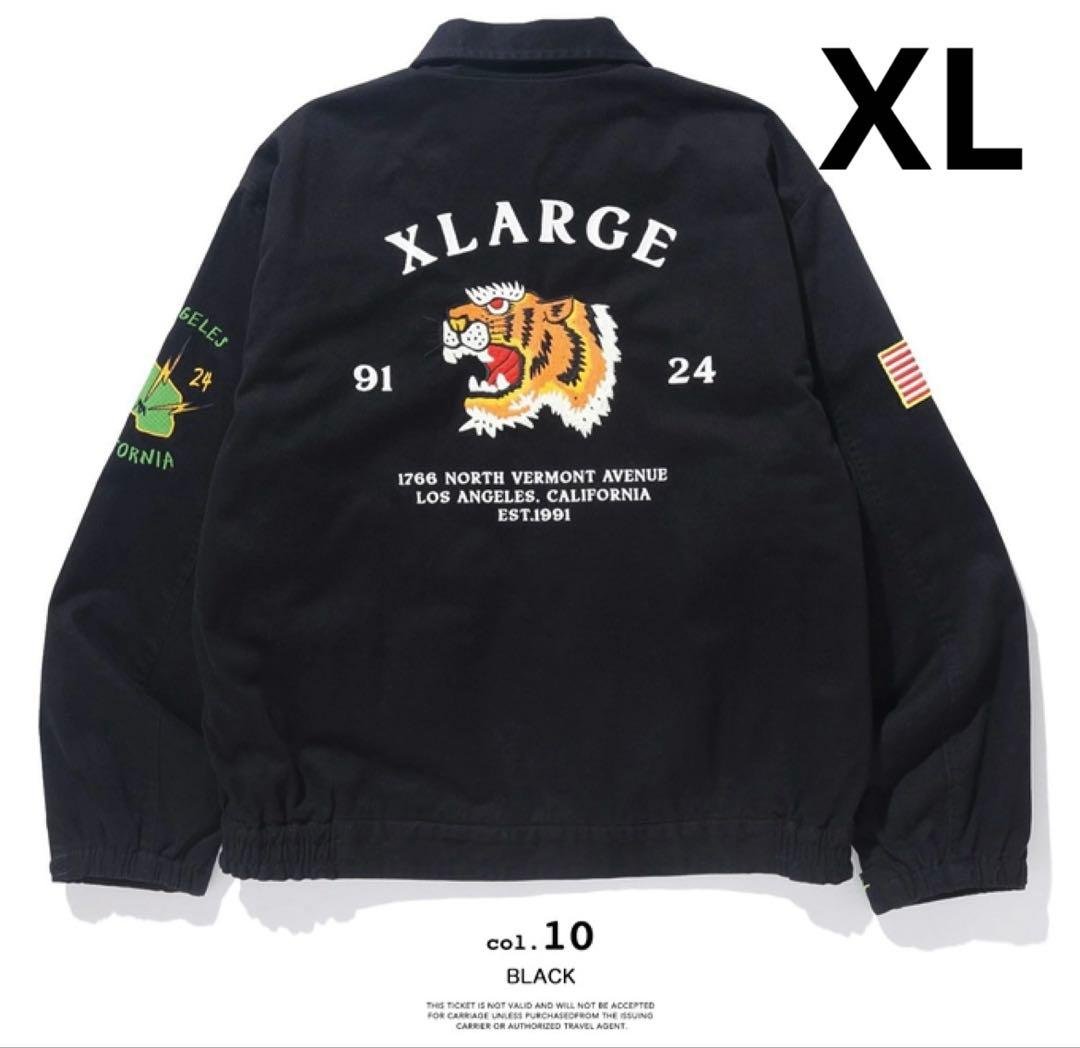 XLARGE TIGEREMBROIDERYVIETNAMJACKET 美品 XLARGE（エクストラ ラージ） 全2色 ベトジャン TIGER EMBROIDERY