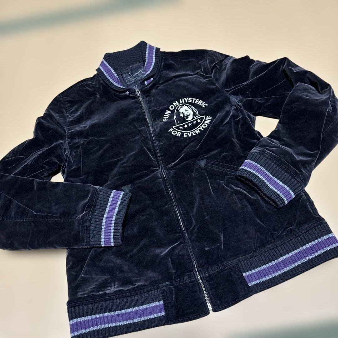 Hysteric ベルベットジャケット HYSTERIC GLAMOUR(ヒステリックグラマー)23AW/秋冬 新作のスカジャンが