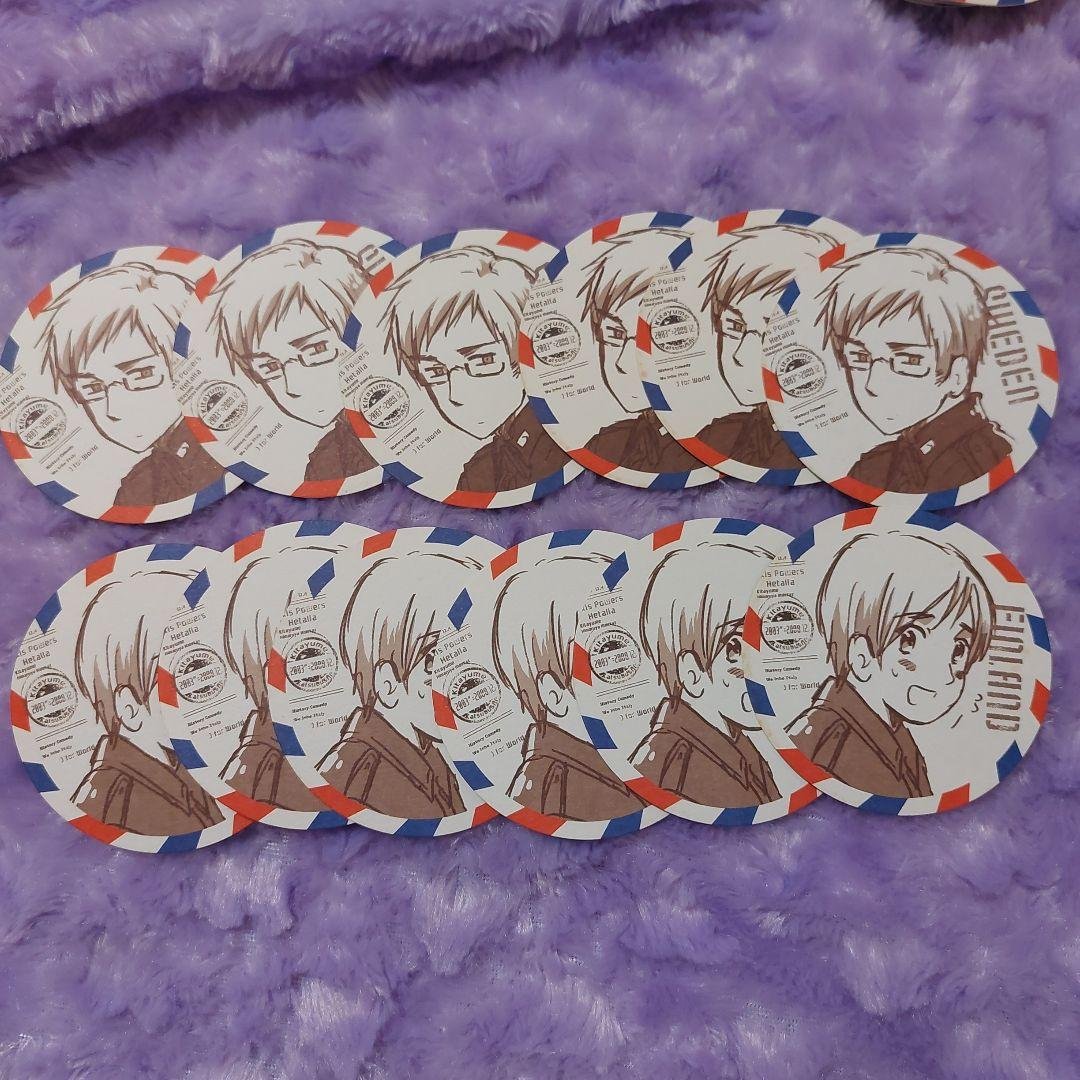 ヘタリア スウェーデン フィンランド コースター - メルカリ