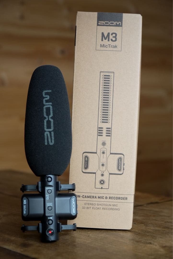 Zoom M3 MicTrak オンカメラマイク Amazon.com: Zoom M3 MicTrak Stereo On-Camera Shotgun Microphone