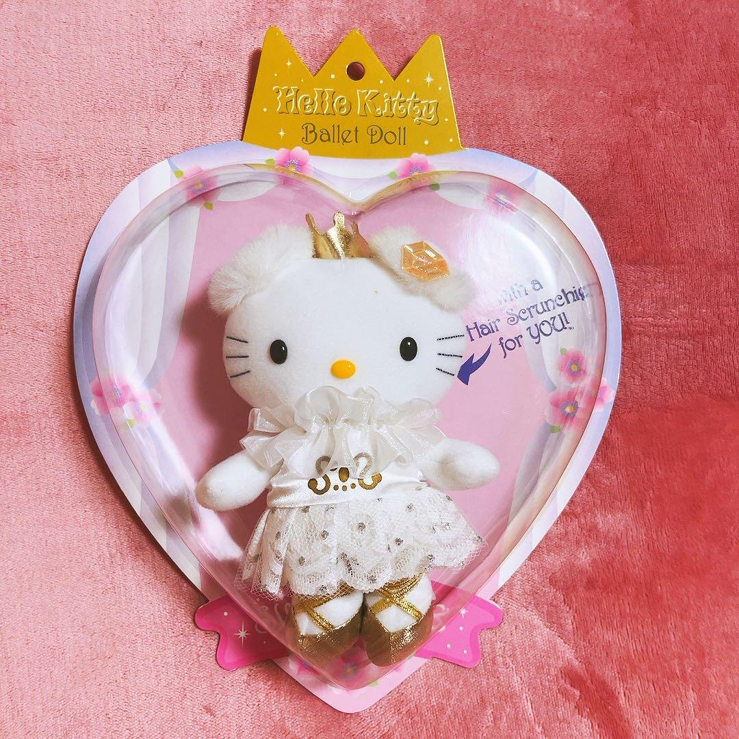 希少レア ハローキティ 海外 USA ぬいぐるみ バレエ 2002 サンリオ