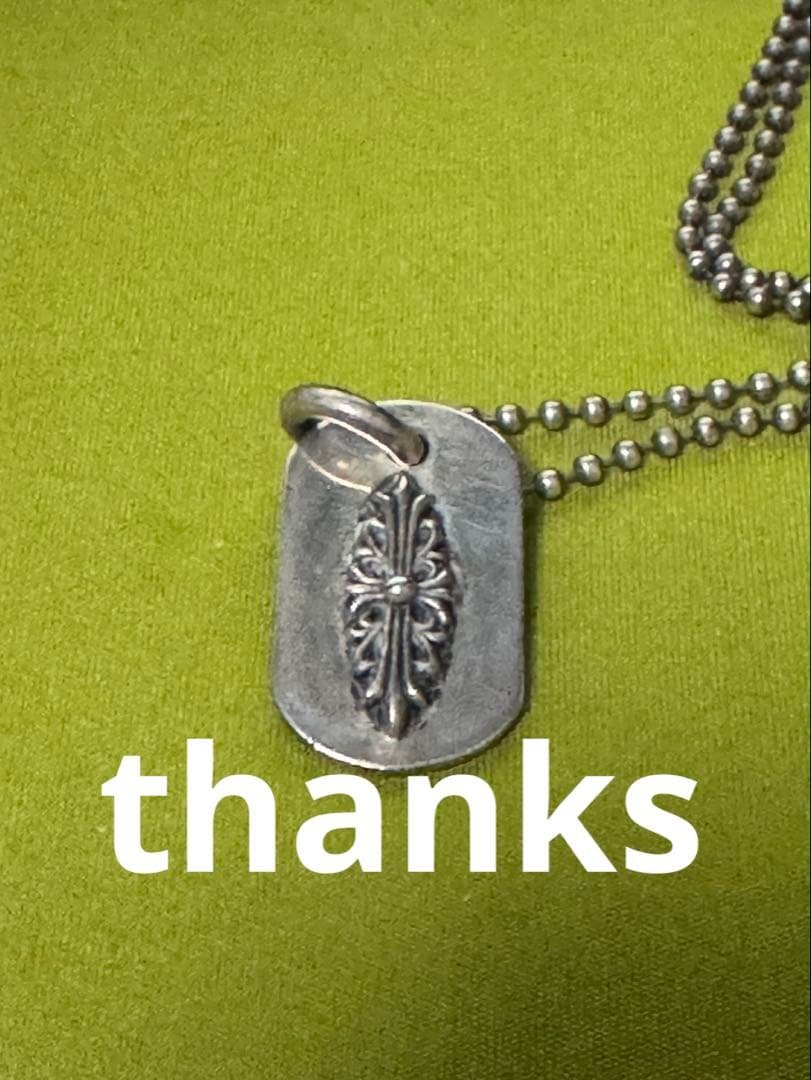 クロムハーツ　スモール　ドッグタグ　フローラルクロス クロムハーツレイズドフローラルクロスドッグタグ|クロムハーツ通販