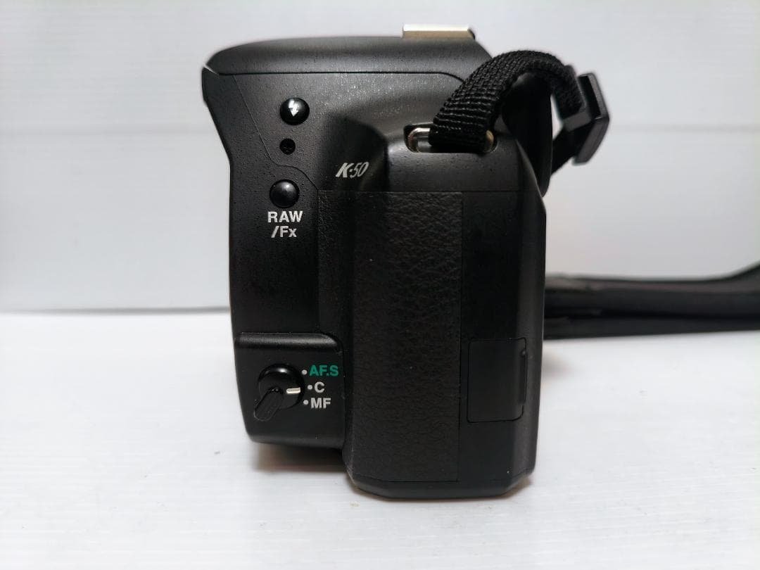 【黒死病対策、内臓電池交換】PENTAX K-50+18-55 純正充電器セット