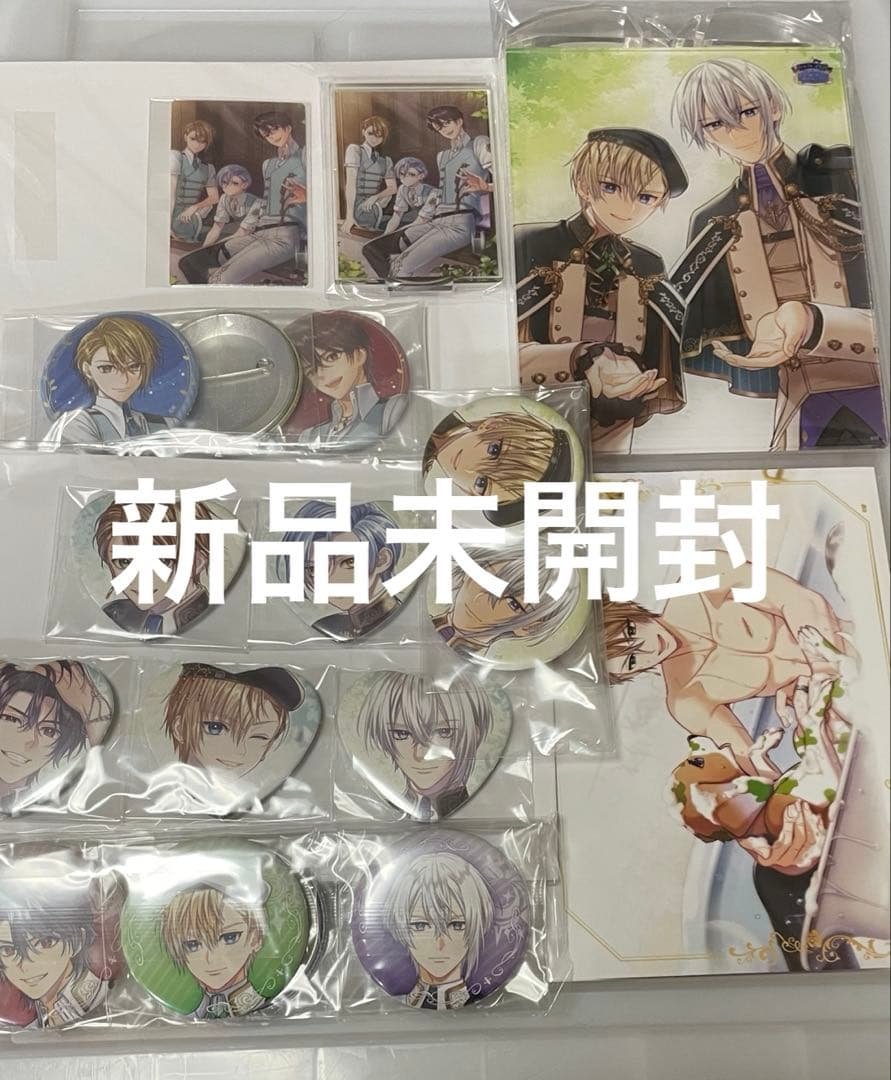 トラブル・マギア 店舗特典 缶バッジ アクスタ トラマギ トラブル・マギア ～訳アリ少女は未来を勝ち取るために異国の魔法学校