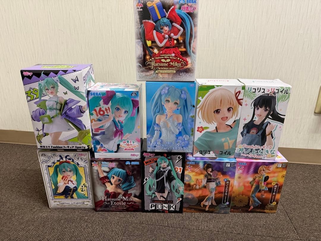 初音ミク リコリス・リコイル フリーレンフィギュア 14点セット まとめ売り フィギュア まとめ売り フリーレン 初音ミク ダンダダン アルベド 美